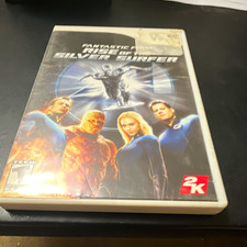 2K Games Fantastic Four Rise of the Silver Surfer Nintendo Wii T-Teen Manual