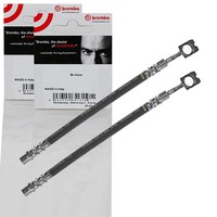 2X Brembo BremsschlÄUche AM Bremssattel Hinten Passend FÜR Audi A4 Links+Rechts