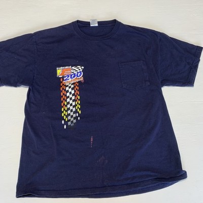 Vintage Y2K Delta Pro Nashville Super Speedway  200 Schrader 52 Tee SzXL(L)