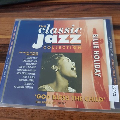 BILLIE HOLIDAY god bless the child VG+/VG+ (CD Album, Jazz)