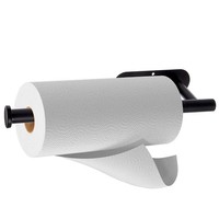 KüChenpapierhalter KüChenrollenhalter Rollenhalter Metall Schwarz Platzsparend