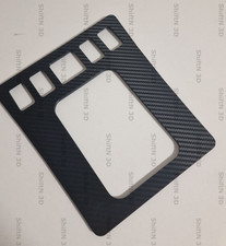 Mercedes W201 190E Schaltbrett Schalttafel Mittelkonsole Carbon Look Matt