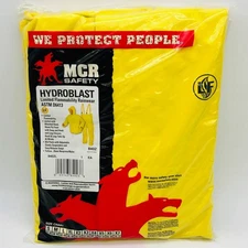 MCR Safety 8402 Rain Suit Large 2pc Hydroblast Limited Flammability NEO/NYL Yllw