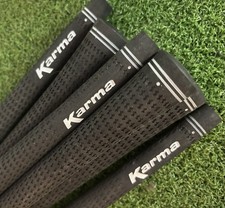 7pcs of Karma Tour Velvet Standard Size Black Golf Grips