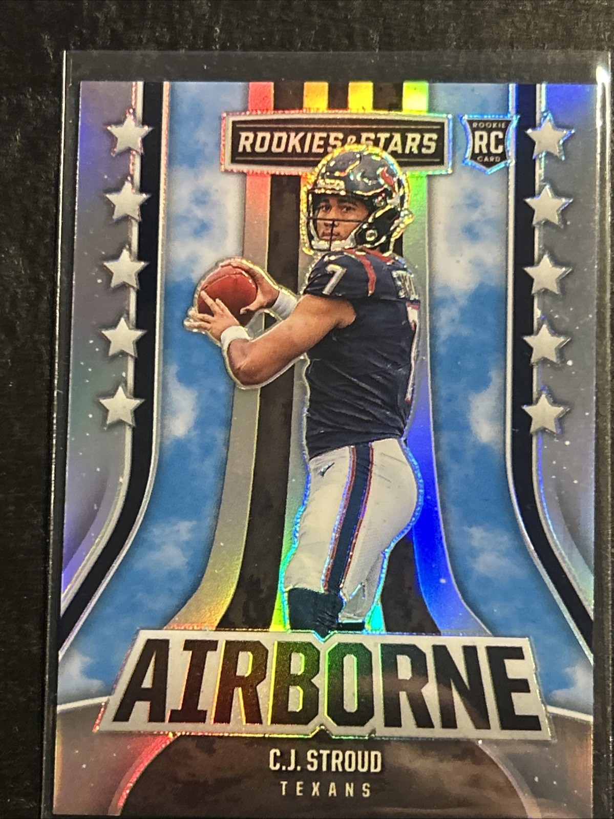 2023 Panini Rookies & Stars - Airborne C.J. Stroud #AI-13 Silver Prizm (RC)