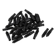 40x Bicycle Brake Inner Brake Cable Rubber Boot Noodle V Brake Tube End Caps