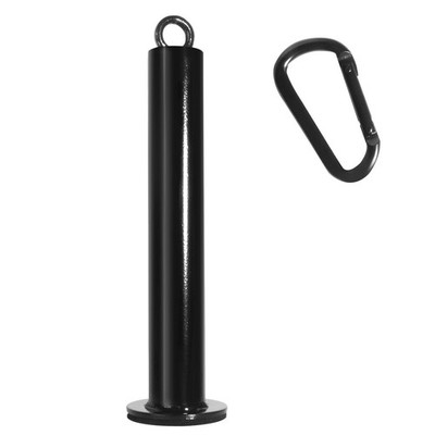 2 Inch Olympic Weight Loading Pin with Carabiner for Pulley System