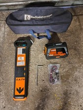 RADIODETECTION MK2 CAT SCANNER/CABLE AVOIDANCE DETECTOR & GENNY (c/w Carry Bag)