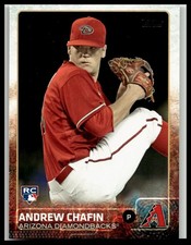 2015 Topps #692 Andrew Chafin Arizona Diamondbacks Rookie