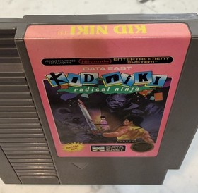 Kid Niki: Radical Ninja Nintendo NES 1987, Loose Cartridge, Tested Working Retro