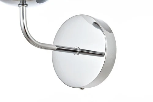 Elegant Lighting LD7321W6 Genesis 10" Tall Bathroom Sconce - Black - Picture 10 of 12