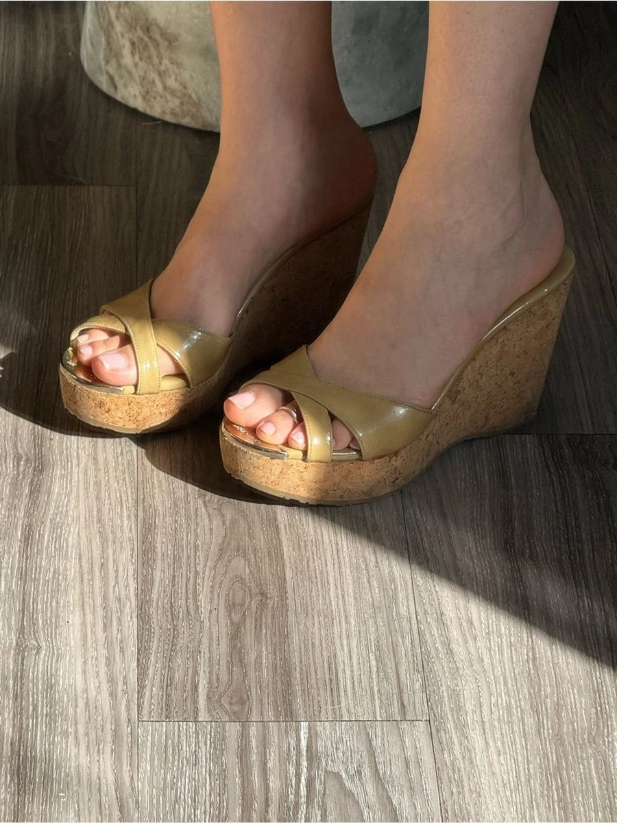 25+ Jimmy Choo Wedge Slide Sandals for Women for sale | Updated
