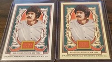 2013 Panini Golden Age WHITE BORDER RON GUIDRY YANKEES & Base Card #142 RARE
