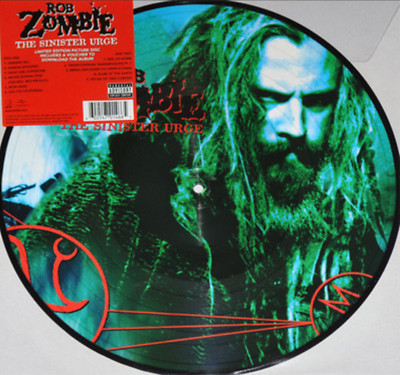 Rob Zombie (White Zombie) - The Sinister Urge LIM Picture Vinyl LP + Downloa NEU