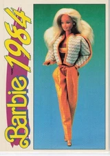 1991 Action/Panini Another First For Barbie 1984 #105 All Turned Out ! 