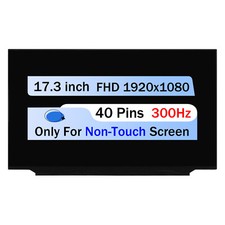 LCD Screen Display 300Hz for MSI GS76 Stealth 11UG-257US B173HAN05.1 B173HAN05.4