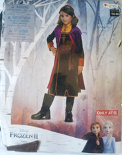 Disney FROZEN 2 ANNA Deluxe Child Costume NEW Frozen 2 Movie Size XS 3T-4T
