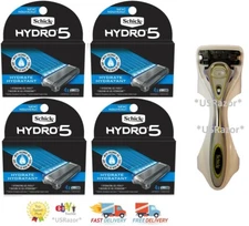 17 Schick Hydro 5 Hydrate Hydratant Razor Blades Refill Cartridges ft Power 8 16