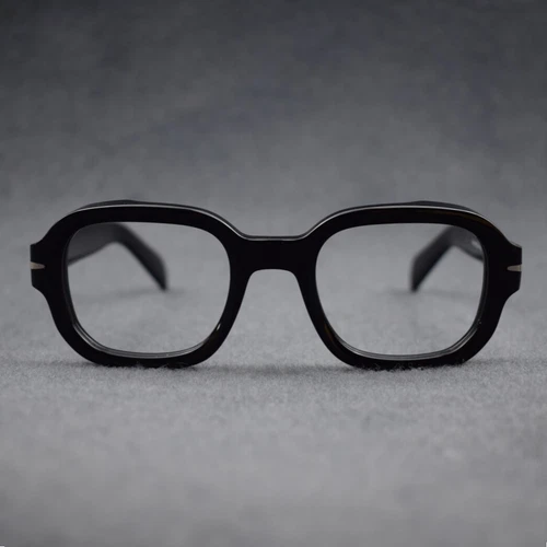 Acetat Dicke Vintage Brillenfassung Handgefertigt Eckig Herren Brille Brillengestell Unisex - Bild 23 von 42
