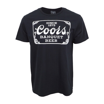 COORS LIGHT ESTABLISHED T SHIRT OFFICIAL LICENSE TEE