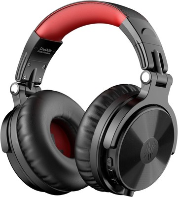 Sleek Studio Wireless Pro C Headphones: 50mm Neodymium, 110H Playtime, Ergonomic