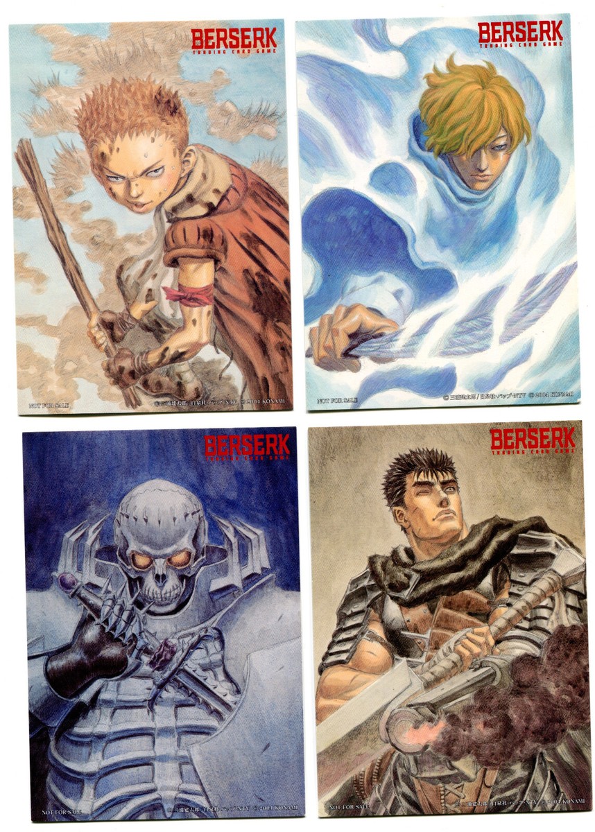 Berserk TCG BK3 Complete Set! 97 Cards ALL Rares ALL Foil Berserk TCG BK3 Complete Set! 97 Cards ALL Rares ALL Foil