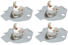 3977394 Thermal Fuse Replacement for Whirlpool Kenmore Dryers - 4 Pack