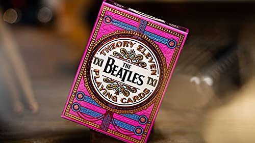 Murphy's Magic Supplies, Inc. I Beatles (rosa) Carte da gioco di theory11 (Y2g)