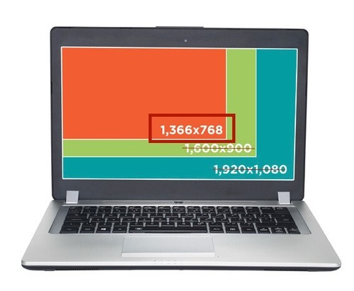 Dell Latitude 3300 P95G P95G001 HD 1366x768 Matte 30pin NON-Touch LCD Screen LED - Picture 2 of 6