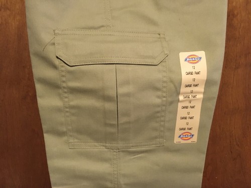 Dickies School Uniform Men’s Khaki Pants Brand New With Tags Size 12 - Picture 4 of 5