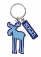 JC Marketing Alaska Leggy Moose Keychain