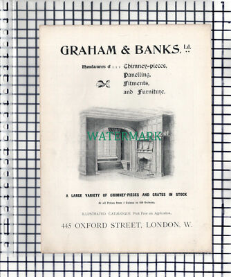 Miller & Sons Electric Light Manufacturers London / Graham & Banks - 1901 Werbung