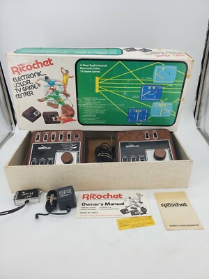 1976 Microelectronic Systems Corp Ricochet Video Game Center System TESTED