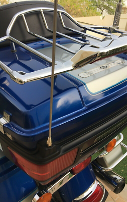 Harley Davidson Antenna 16-Inch Black Rubber Antenna Mast For Harley- Davidson &ndash; AM/FM/XM/CB Radio Reception &ndash; Easy Screw-On Installation WRA16 Antenna For HD