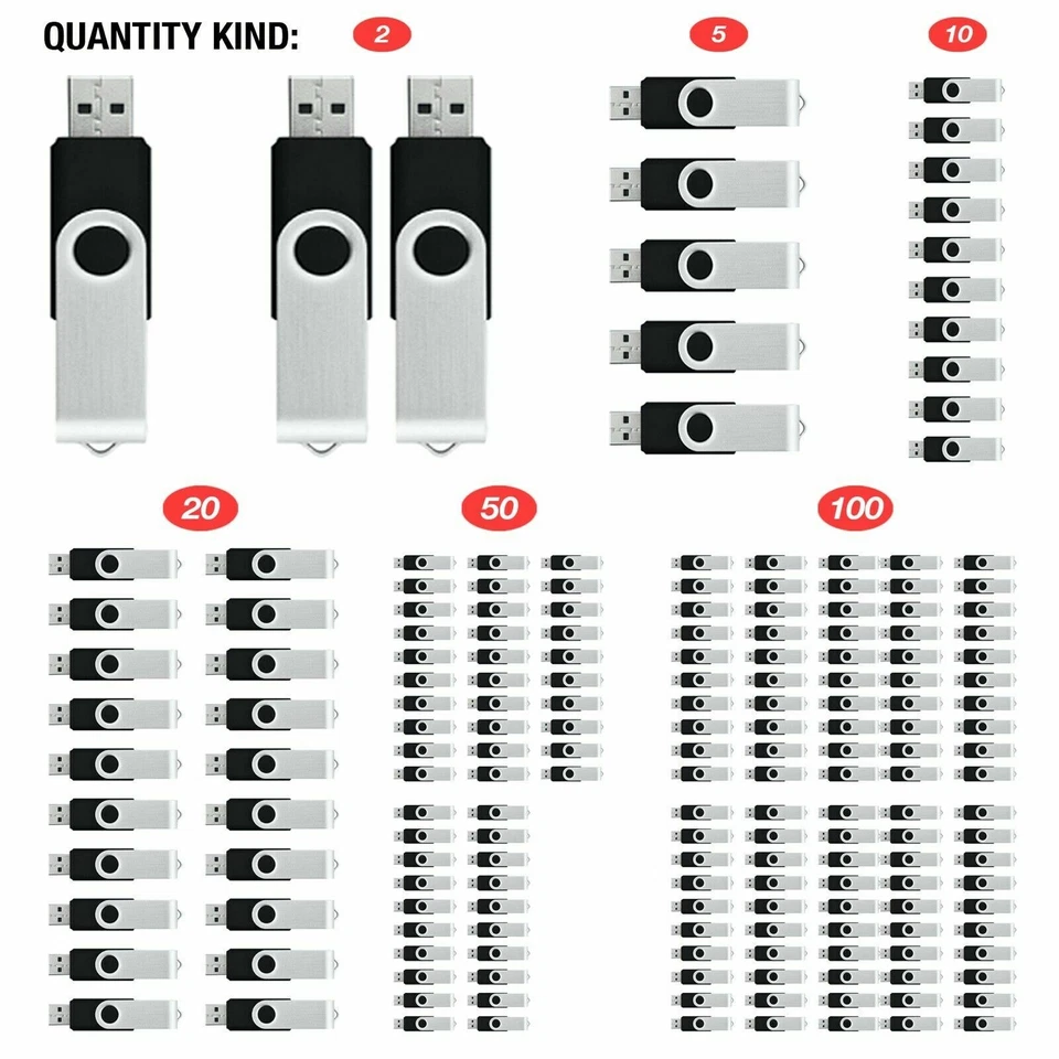 ZIPPY USB Flash Drive Memory Stick Pendrive Thumb Drive 4GB, 8GB, 32GB, 64GB LOT - Image 3 of 4
