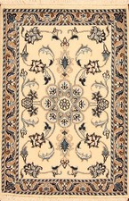 Orientteppich Echter Handgeknüpfter Perserteppich 651 (90 x 60)cm NEU 