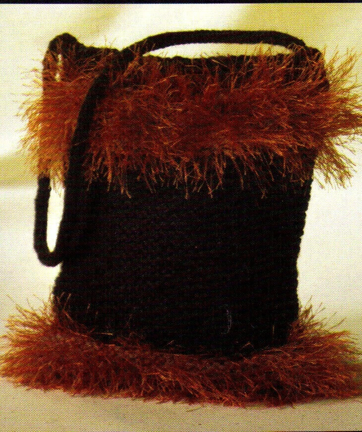 TRENDY Purse Pizazz Leaflet/Apparel/Knitting Pattern INSTRUCTIONS ONLY - Image 2 of 2