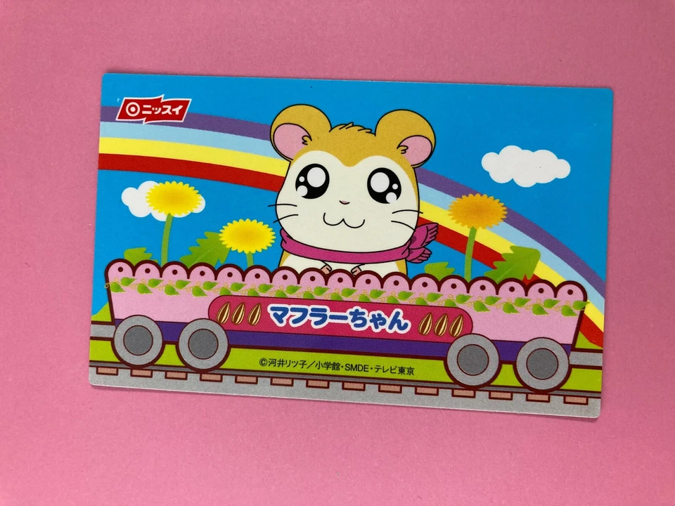 Hamtaro No.16 Mafurā-chan Little Hamster Nissui Shogakukan sticker japanese F/S - Image 2 of 4