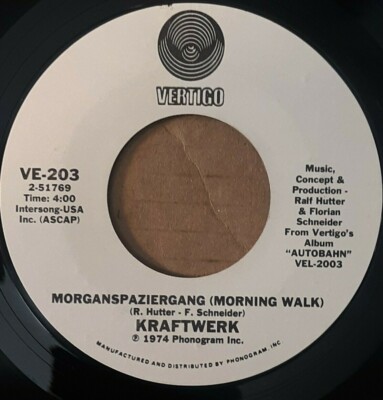 クラフトワーク／アウトバーン モーニング・ウォーク シングル LP レコード クラフトワーク／アウトバーン モーニング・ウォーク シングル LP