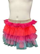 Danskin Tutu Skirt GIRLS SIZE 6/6X PINK Purple Blue OMBRE TULLE TUTU SKIRT Small
