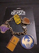 Fantastic Beasts And Where To Find Them Five Logos Charm Bracelet NEW