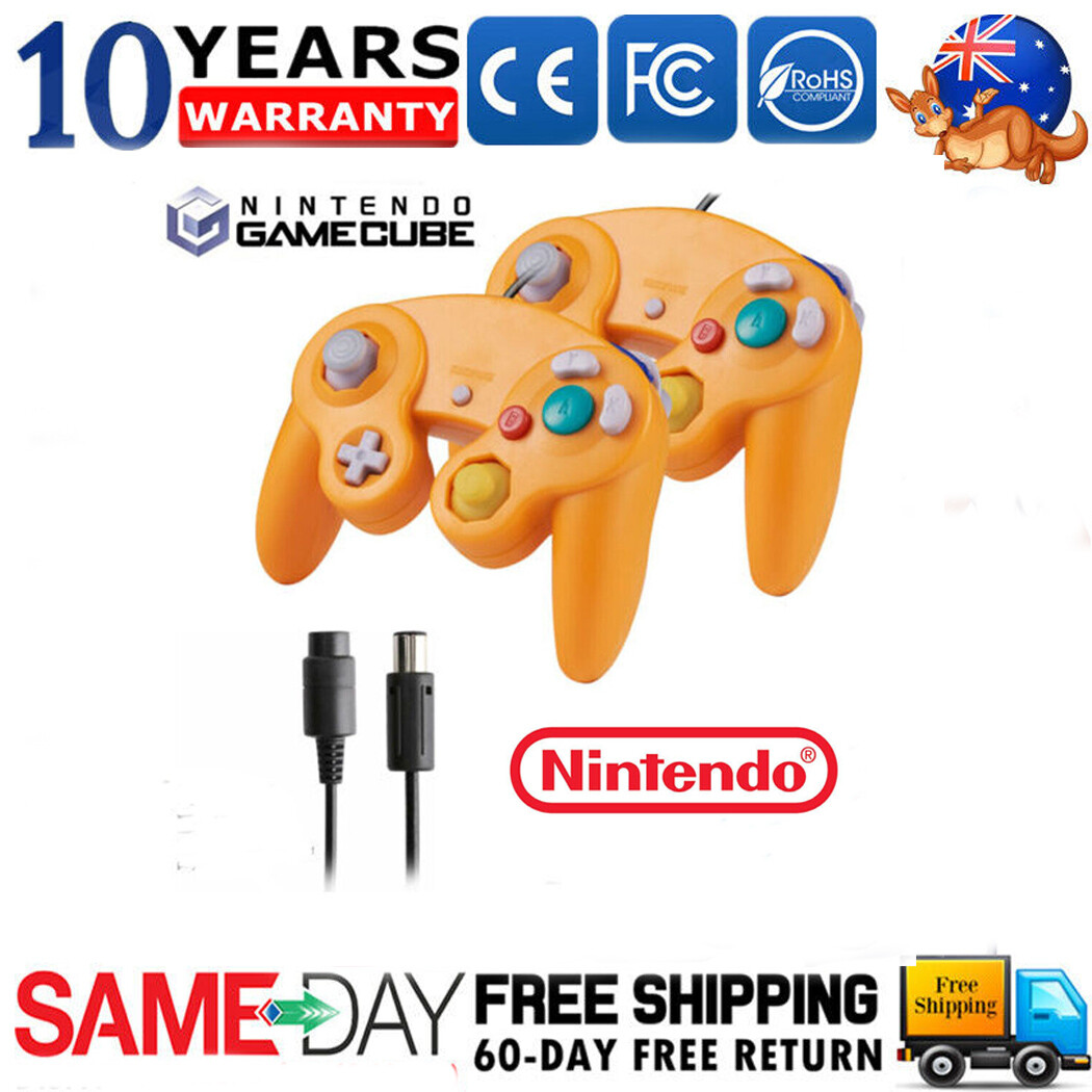 Pack For Nintendo GameCube GC Wii U Console Wired NGC