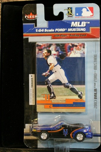 Ford Mustang Fleer 2003 da collezione con carta Fleer " Mike Piazza "