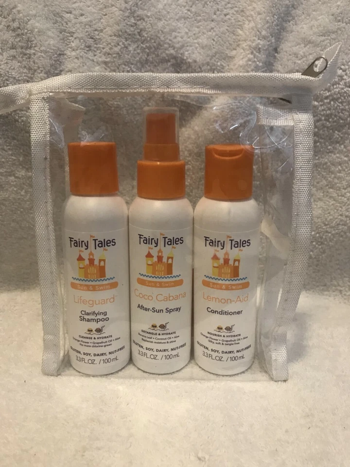 Fairy Tales Sun & Swim, champú clarificante, acondicionador, spray para después del sol 3,3 oz Foto 2 de 3