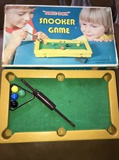 BIN Blue Box Vintage Snooker Pool Table