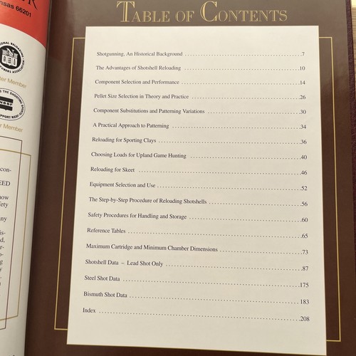 1996 HODGDON POWDER SHOTSHELL RELOADING MANUAL .1ST PRINTING HARD COVER - Picture 4 of 5