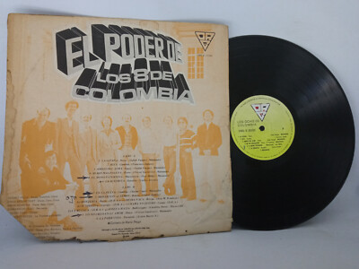 Los Ocho De Colombia El Poder De Los 8 Orbe Prom Disko Vinyl LP