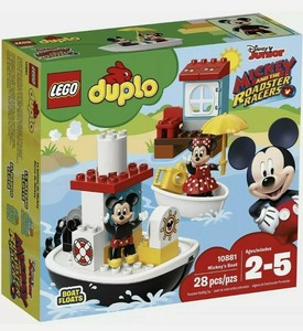duplo mickey mouse boat
