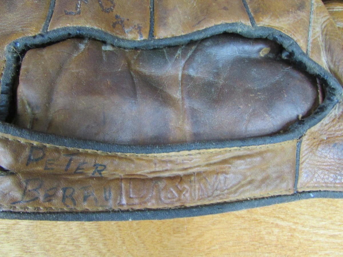 Gant De Baseball Draper Maynard Athletics – Années 50 – Vintage – à Restaurer