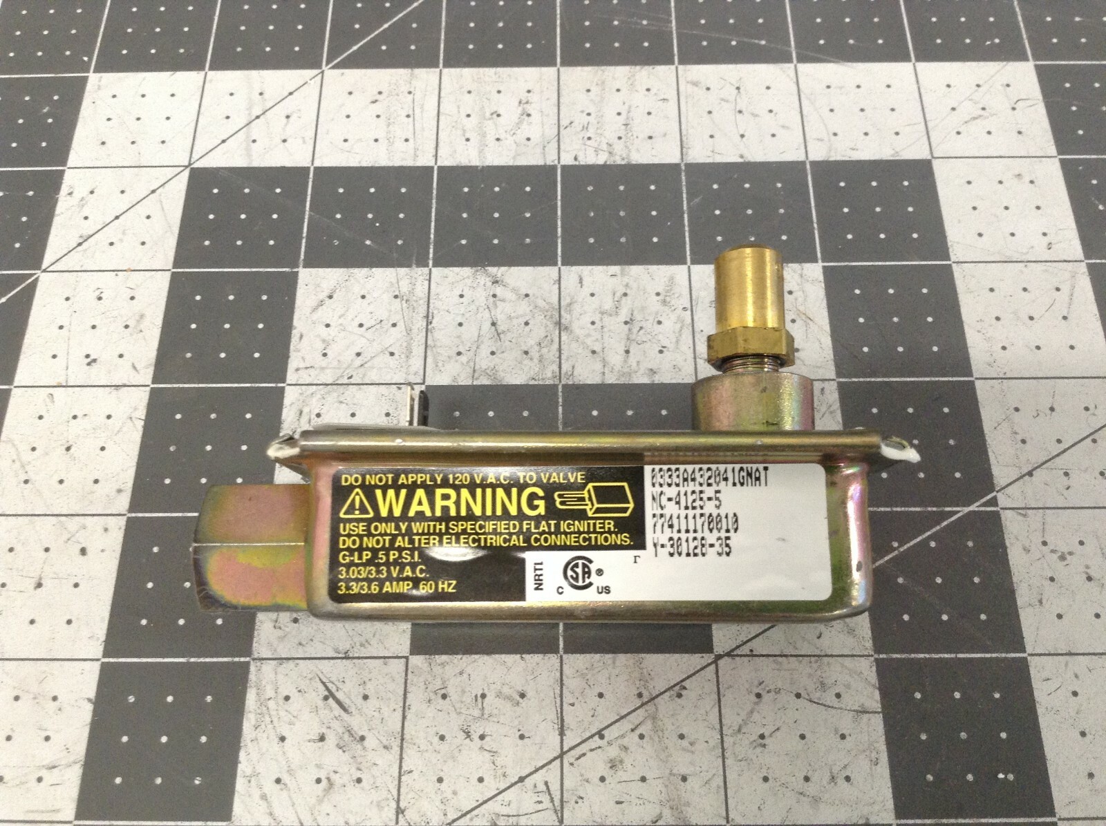 Frigidaire Kenmore Range Gas Oven Safety Valve P 3203459 eBay